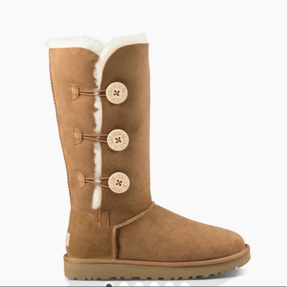 UGG Boots-Bailey Triple Button